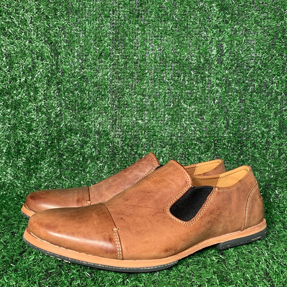 Timberland Brown Leather Loafers